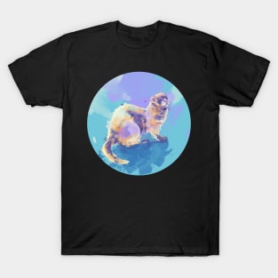 Ferret Dream, Colorful Animal Painting T-Shirt